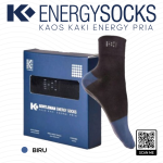 K Gentleman Energy Socks Kaos Kaki Kesehatan Berenergi Ion Blue Original K Link
