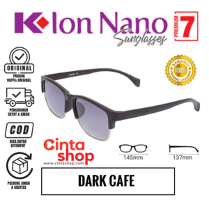 Kacamata K ion Nano Premium 7 Sunglasses Dark Cafe Original K link