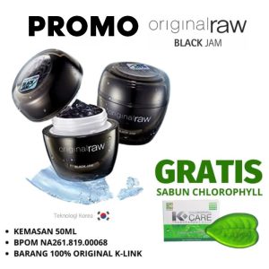 Black Jam 500 ML Original Raw Gratis Sabun Transparant Original K link