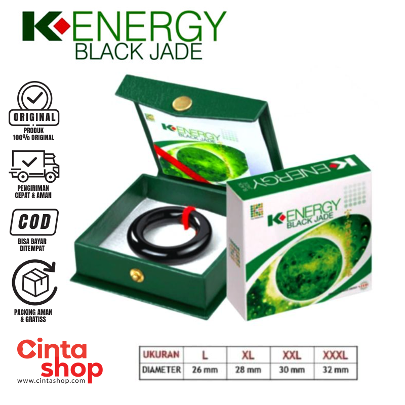 K-Energy Black Jade Pria Dewasa Original K-link