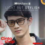 Kacamata K ion Nano Premium 8 Black Red Violet UHV Original K-link